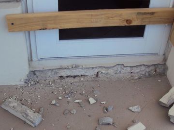 Damaged Door Frame